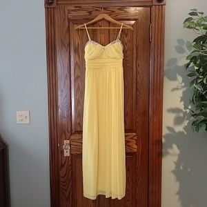 City Triangles Yellow Formal Dress